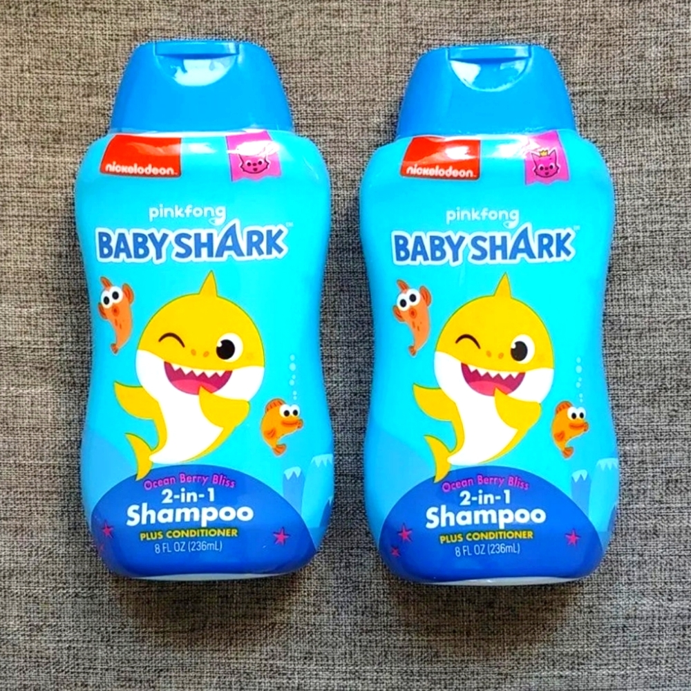 Nickelodeon 2pack Baby Shark 2in1 Shampoo